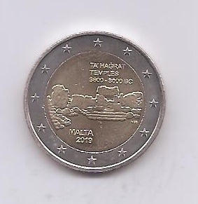 MALTA DEL AÑO 2019 DE 2 EUROS CONMEMORATIVAS